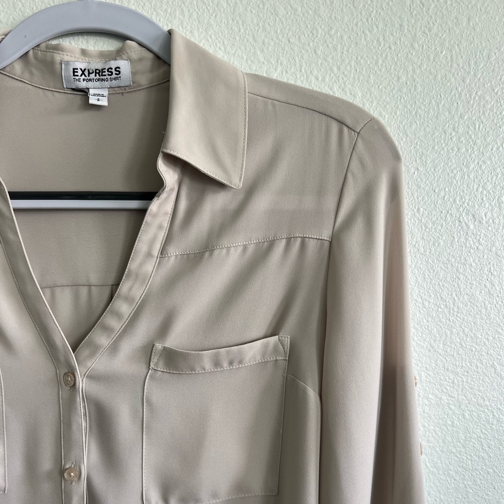 Cream Blouse